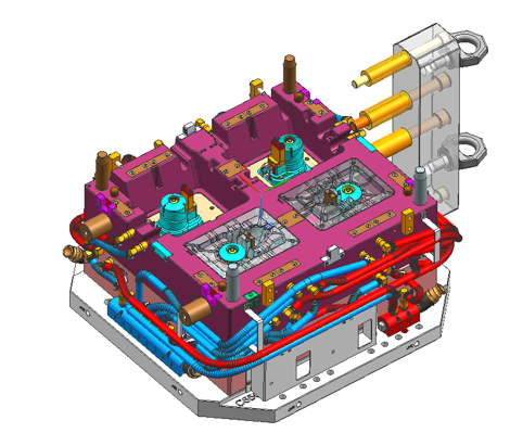 Two-color & Three-color Injection Mold